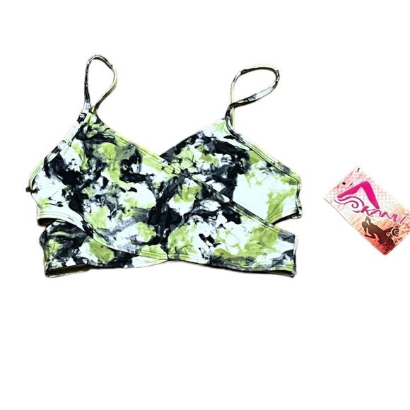Kanu Surf Girl’s Tie Dye Swim Top, Size 16, NWT - Picture 1 of 3